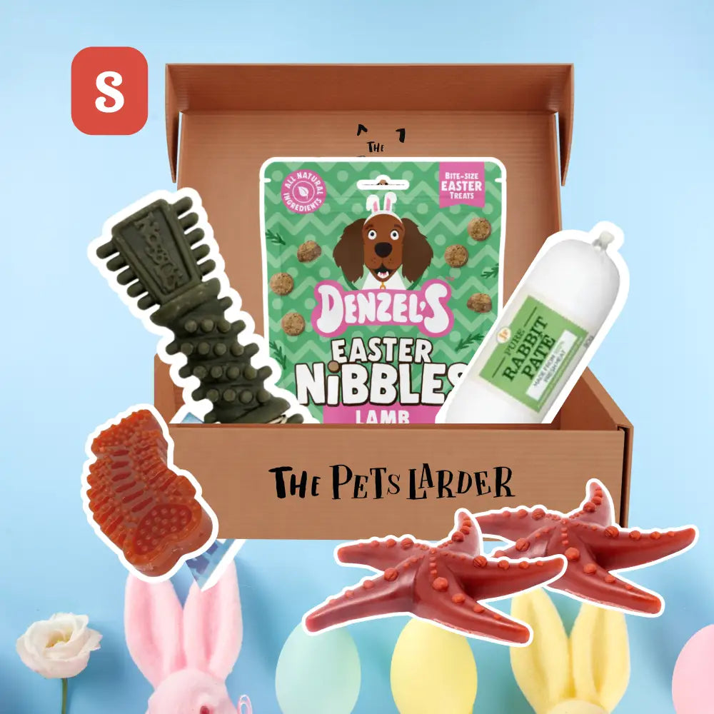 The Pets Larder - Monthly Treat Subscription Box for Dogs Small - Natural Treats | Pet Shop