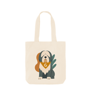 Pets Personalised Abstract Organic Tote Bag