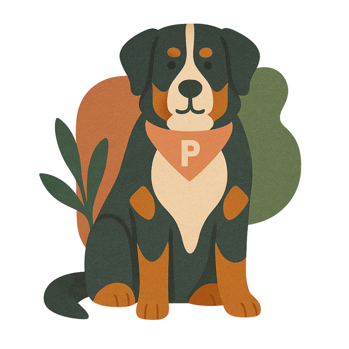 Dog Portrait Cushion Cover (Fairtrade Cotton) – By Breed - Bernese Mountain Dog