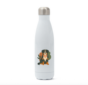 Pets Personalised Insulated Water Bottle (500ml Stainless Steel) Abstract