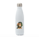 Pets Personalised Insulated Water Bottle (500ml Stainless Steel) Abstract