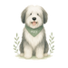 Pets Personalised Organic Tote Bag - Bearded Collie - Printed Bag