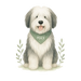 Pets Personalised Organic Tote Bag - Bearded Collie - Printed Bag