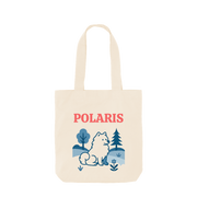 Pets Personalised Organic Tote Bag Poster Design - Samoyed