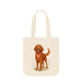 Pets Personalised Organic Tote Bag - Red Setter