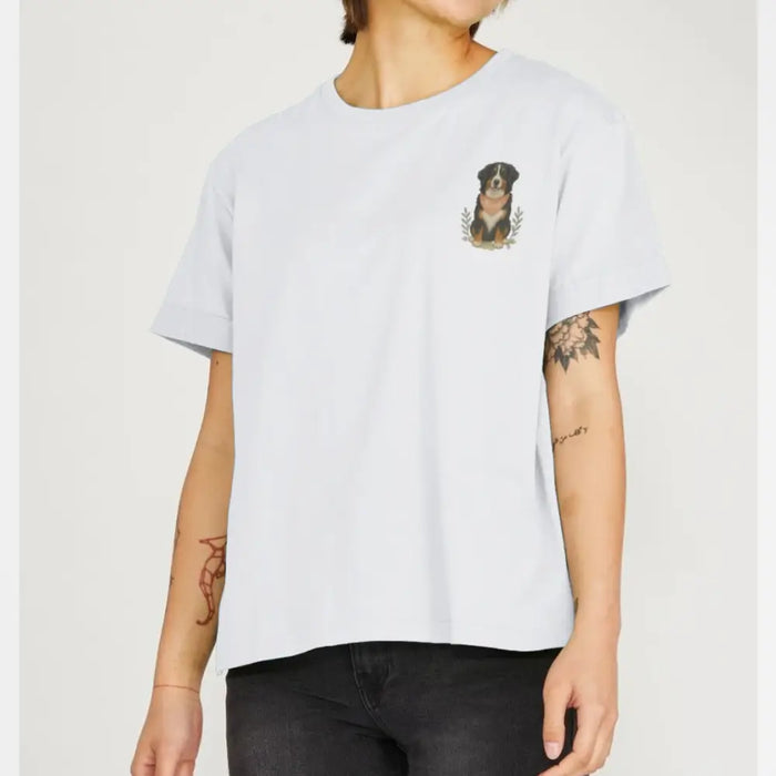 Pets Personalised Relaxed Fit Organic Tee Shirt