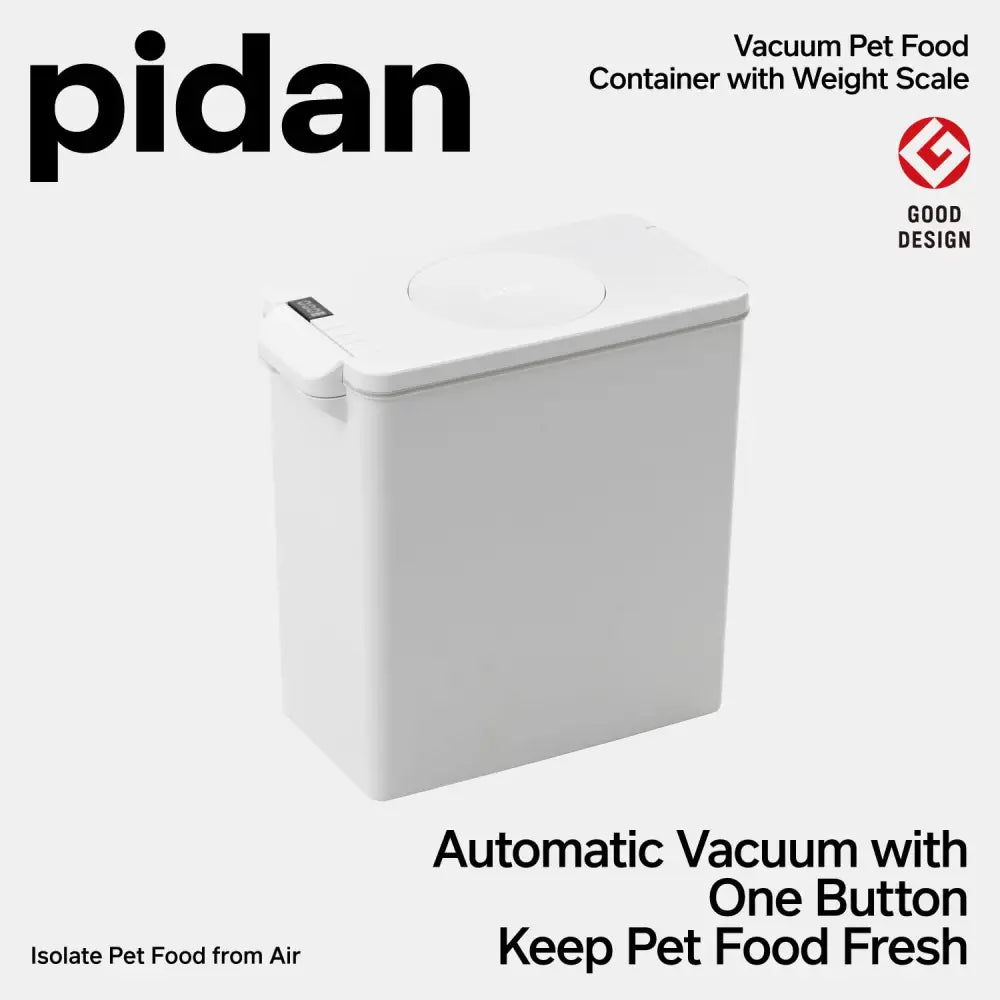 pidan 15L Vacuum Pet Food Storage with Scale - Food Container