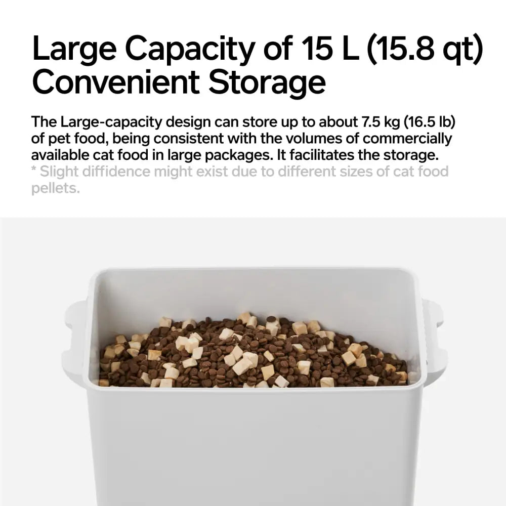 pidan 15L Vacuum Pet Food Storage with Scale - Food Container