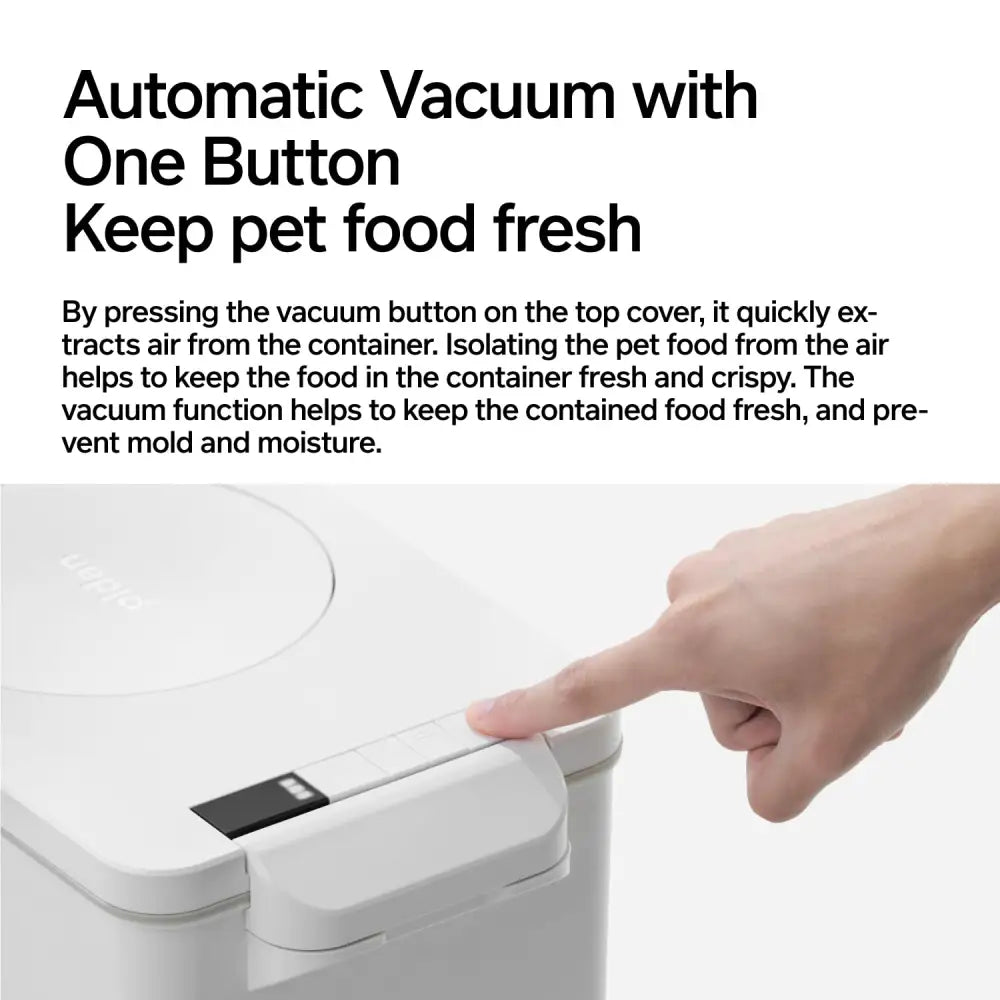 pidan 15L Vacuum Pet Food Storage with Scale - Food Container