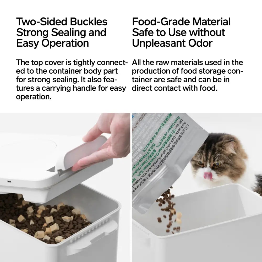 pidan 15L Vacuum Pet Food Storage with Scale - Food Container