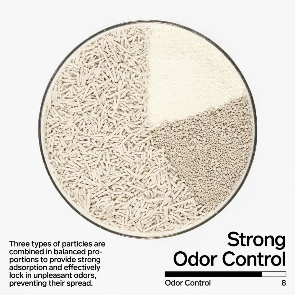 pidan Cassava & Tofu Cat Litter with Bentonite - Mixed Cat Litter