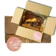 Pig n Mix natural deli chew box for dogs in brown cardboard packaging