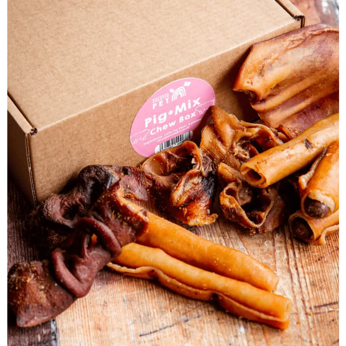 Pig 'n' Mix Box 100% Natural Deli Bundle Box for Dogs | Natural dog gifts and bundles