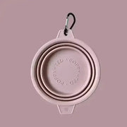 Pink Collapsible Dog Bowl - Bowls & Feeding | Natural Pet Shop