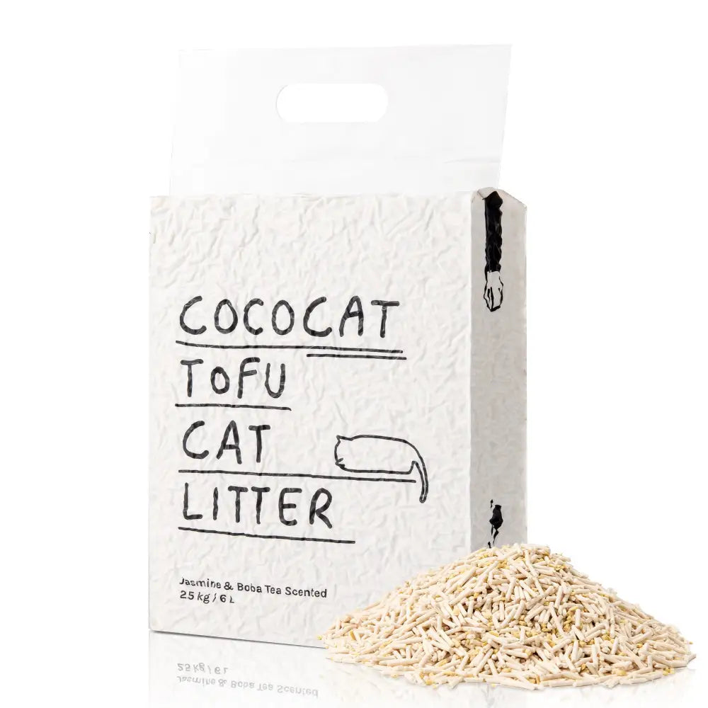 Plant-based Tofu Cat Litter - 1 bag (2.5kg / 6L) - Tofu Cat Litter