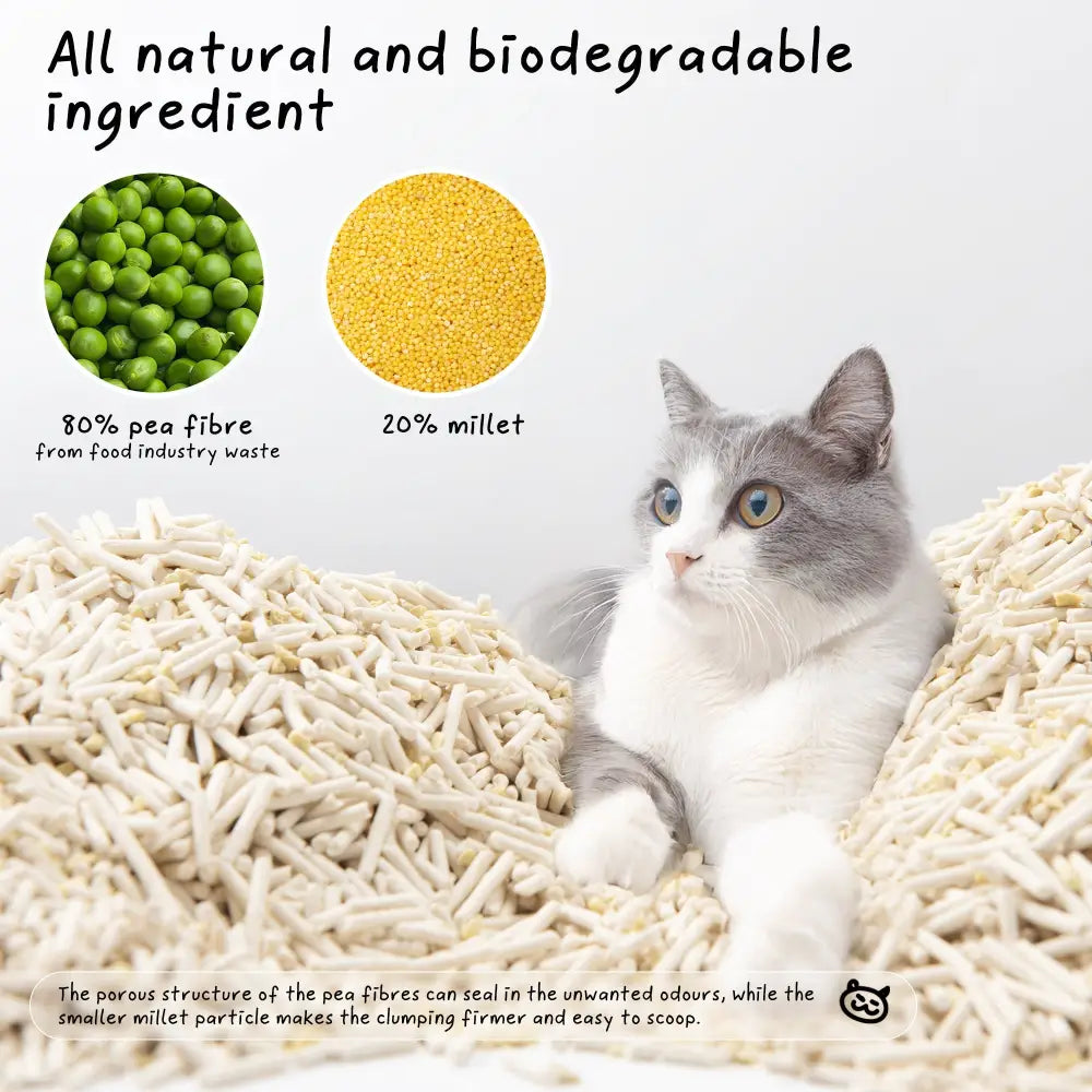 Plant-based Tofu Cat Litter - Tofu Cat Litter