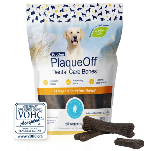 PlaqueOff Dental Care Bones - Dog Supplements