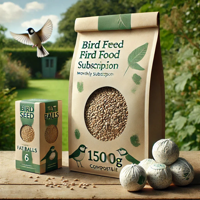 Plastic-Free Eco-Friendly Bird Food Monthly Subscription - Bird Food