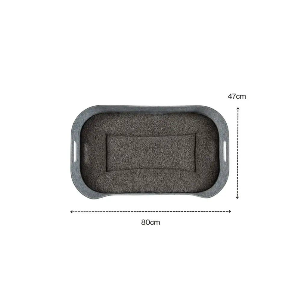 Pup & Kit PupNest Grey Dog Bed | Beds for dogs