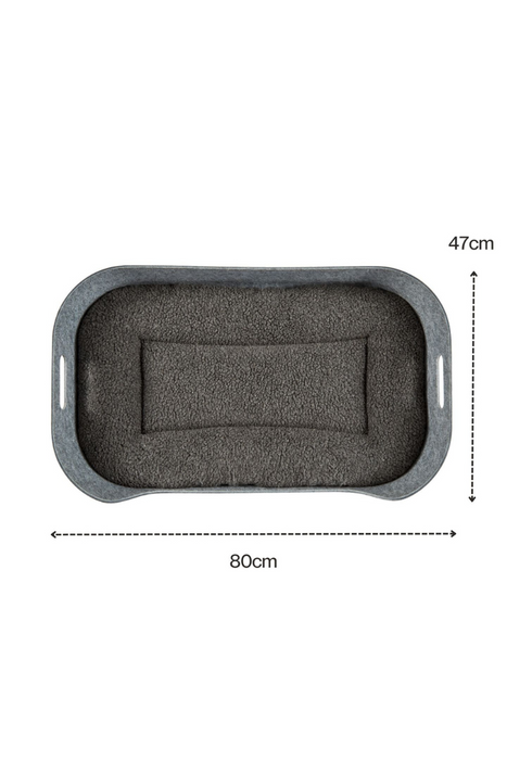 Pup & Kit PupNest Grey Dog Bed | Beds for dogs