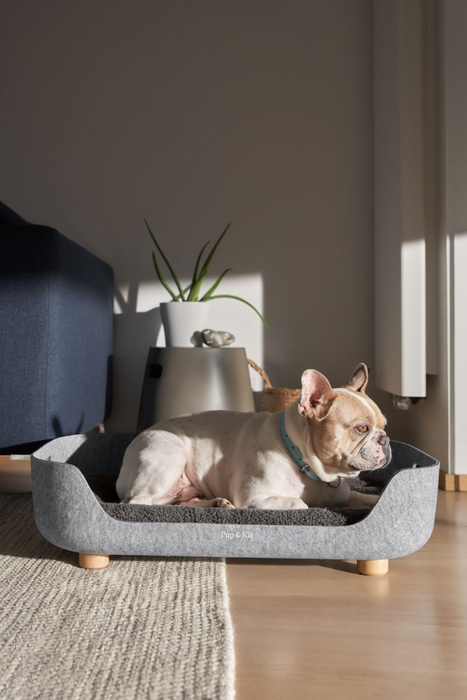 Pup & Kit PupNest Grey Dog Bed | Beds for dogs