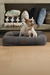 Pup & Kit PupPillow® Fleece Dog Bed Grey - Dog Beds & Bowls