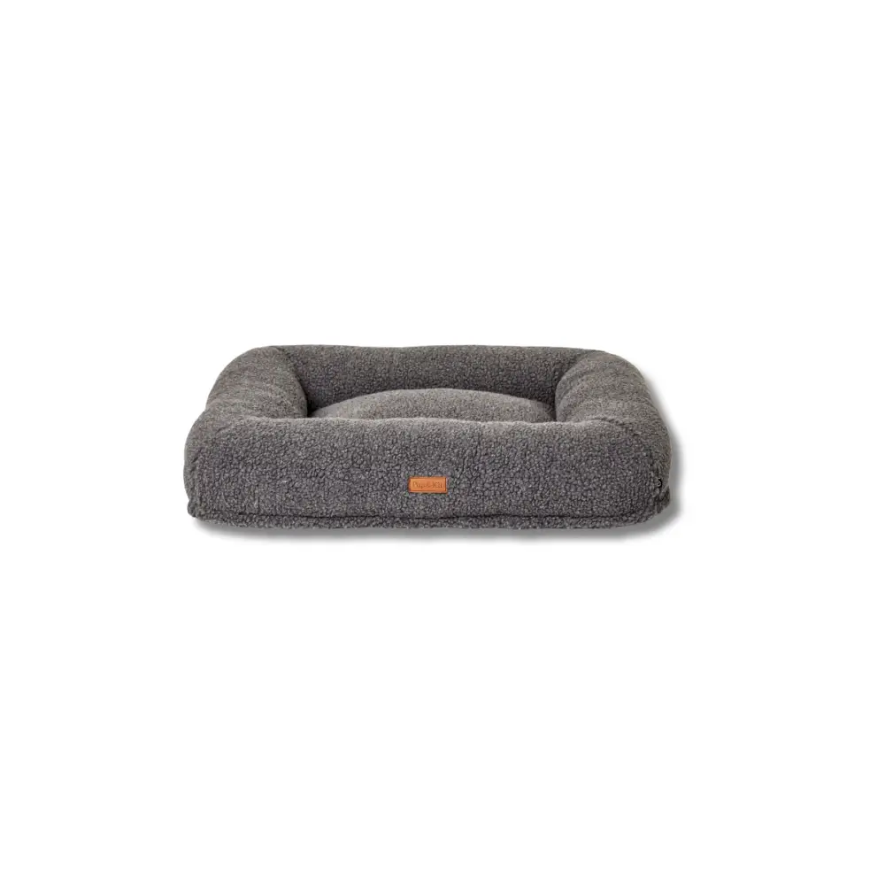 Pup & Kit PupPillow® Fleece Dog Bed Grey - Dog Beds & Bowls