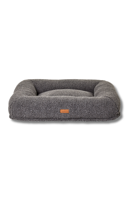 Pup & Kit PupPillow® Fleece Dog Bed Grey - Dog Beds & Bowls