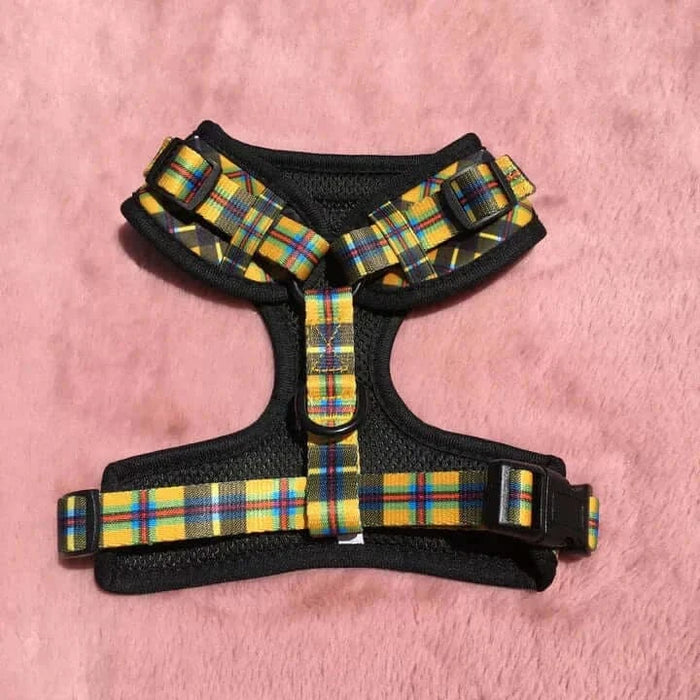 Puppies & Pom Poms Cornish Tartan Harness Puppies & Pom Poms