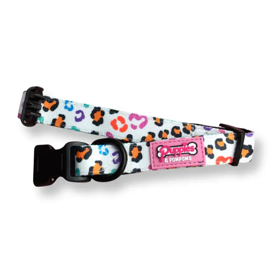 Puppies & Poms Dog Collar - The Wild One - Dog Collars and Leads