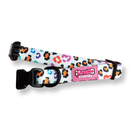 Puppies & Poms Dog Collar - The Wild One - Dog Collars and Leads