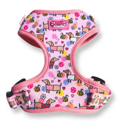 Puppies & Poms Harness - Bee Happy Dachshunds - Dog Collars and Leads