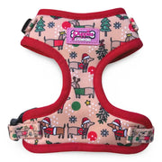 Puppies & Poms Harness - Christmas Dachshunds - Dog Collars and Leads