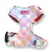 Puppies & Poms Harness - Pastel Vichy - Dog Collars and Leads