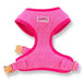 Puppies & Poms Harness - Pink Luxe Corduroy - Dog Collars and Leads