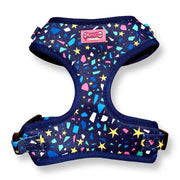 Puppies & Poms Harness - Terrazzo Stars - Dog Collars and Leads