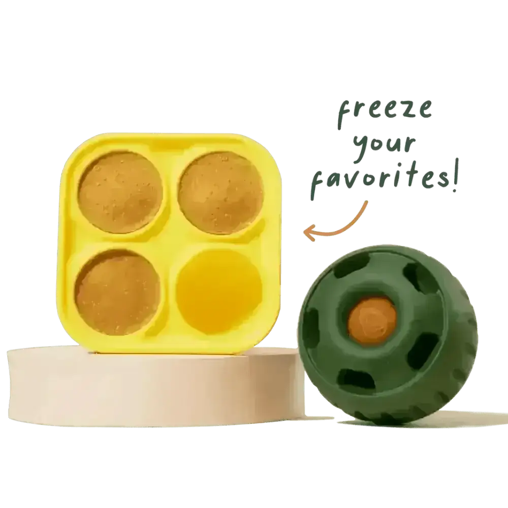 Pupsicle Toy Freezable Treat Tray for Dogs