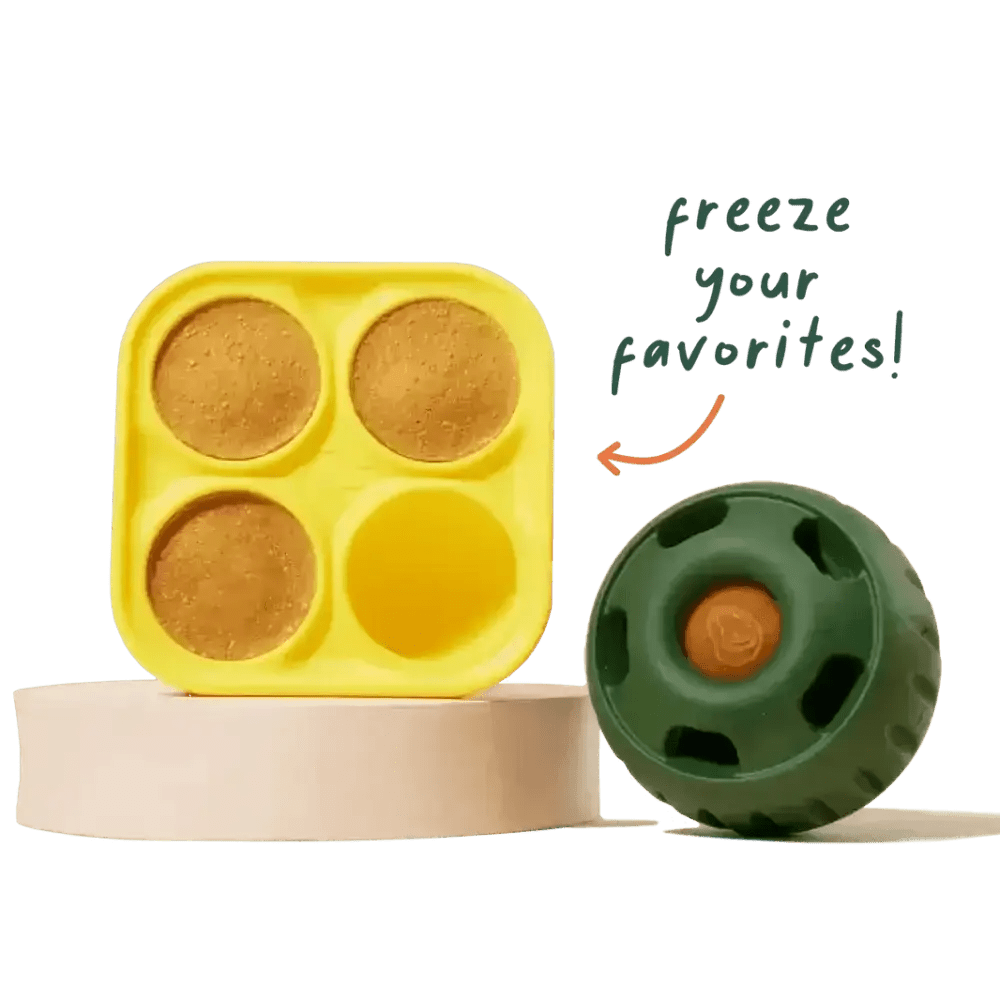 Pupsicle Toy Freezable Treat Tray for Dogs