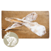 Rabbit Ear with Fur natural meat dog chew - A Natural Dog Chew Available At The Pets Larder Natural Pet Shop.