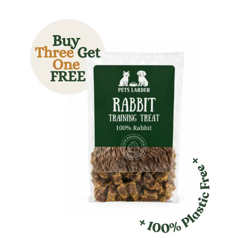 Rabbit Training Treats for Dogs & Cats | 100% - Natural | Pet Shop