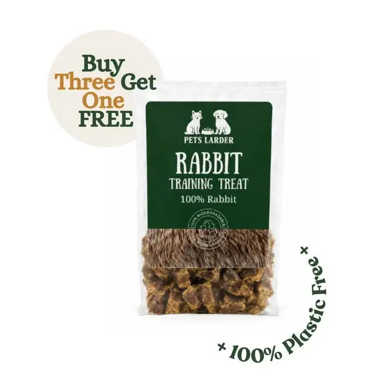 Rabbit Training Treats for Dogs & Cats | 100% - Natural | Pet Shop