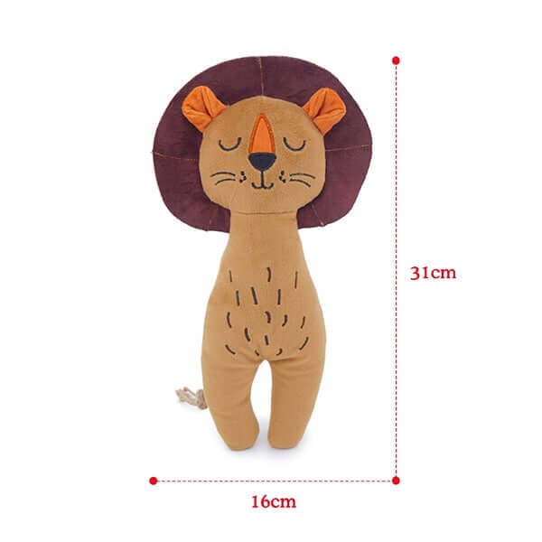 Rosewood ECO Friendly Lion Dog Toy Available At The Pets Larder Natural Pet Shop 