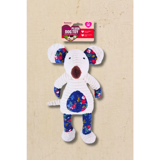 Rosewood Maisie Mouse Plush Dog Toy | Soft plush toy for dogs