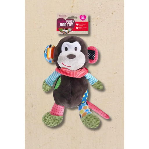 Rosewood Mitchell Monkey | Soft plush toy for dogs