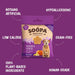 Soopa Banana & Pumpkin Senior Bites Natural Low Fat Dog Chews Made From Fruit And Vegetables.