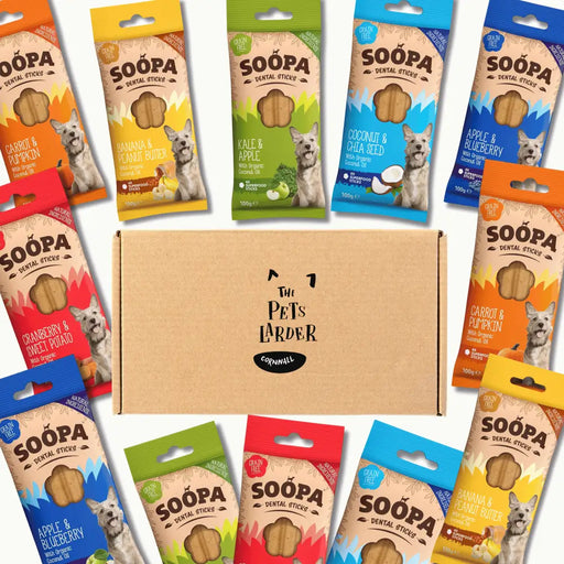 Soopa Mixed Dental Sticks Bundle For Dogs (12)