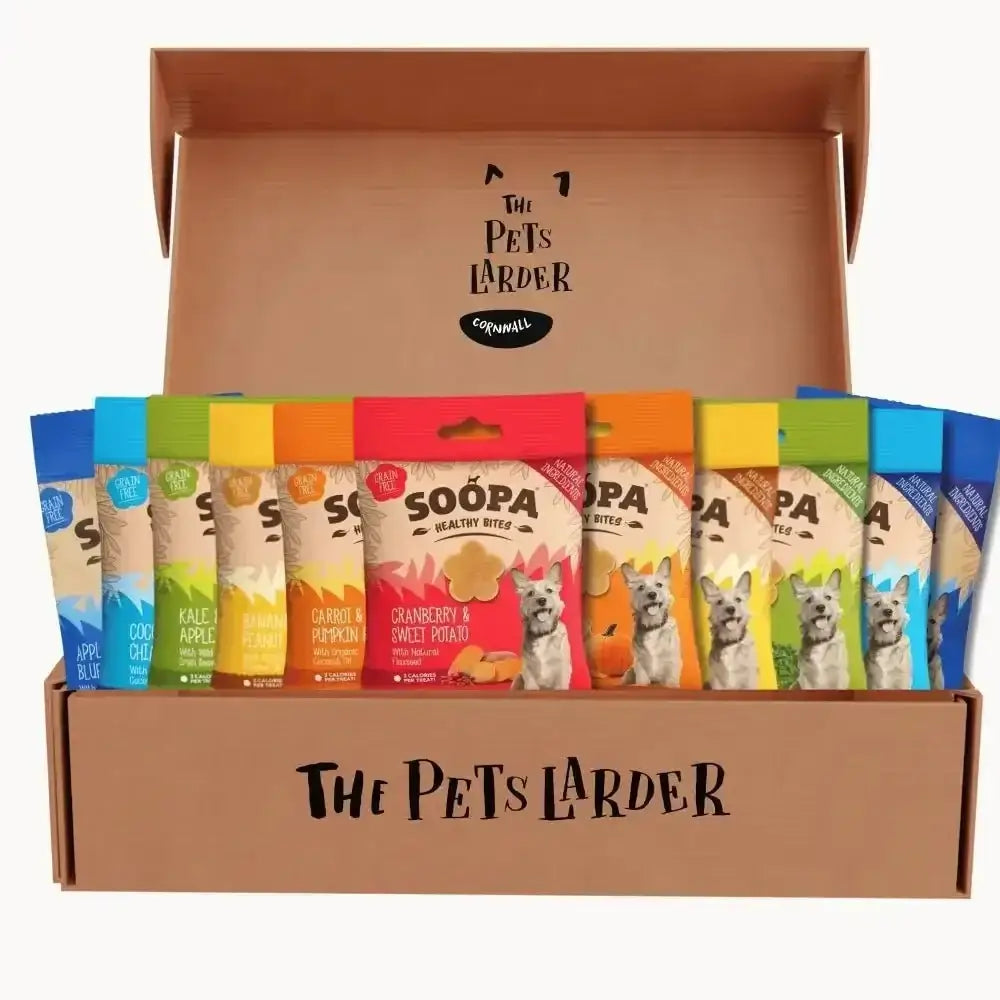 Soopa Mixed Healthy Bites Bundle with colorful treats