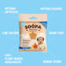 Soopa Banana & Pumpkin Puppy Bites Natural Low Fat Dog Chews Made From Fruit And Vegetables.