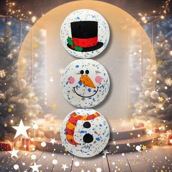 Sportspet Tough Bounce Snowman | Recycled Balls for dogs