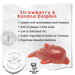 Strawberry & Banana Dolphin Vegetable Chew For Dogs - Natural Dog Chew
